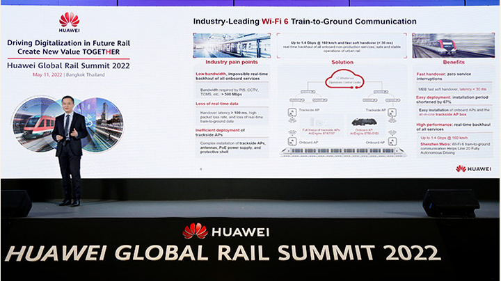 华为车地Wi-Fi 6通信网络解决方案，引领智慧城轨“全自动运行”时代